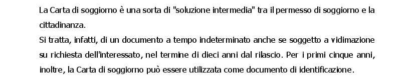 Guida alla Carta di Soggiorno